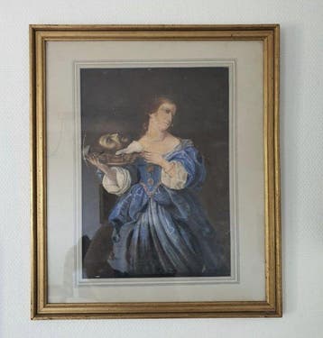 Cordelia Adela Gyll - Salomé et la tête de saint jean le