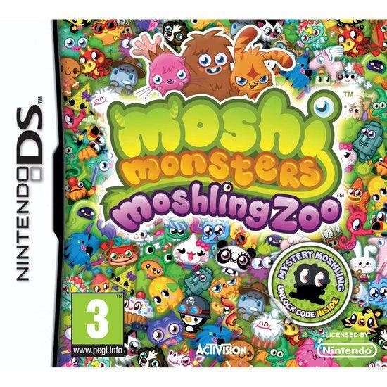 Moshi Monsters: Moshling Zoo (Nintendo DS nieuw), Games en Spelcomputers, Games | Nintendo DS, Ophalen of Verzenden