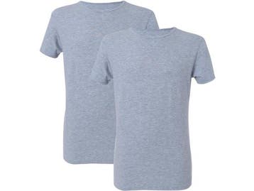 Veiling - McGregor Premium stretch t-shirt 2-pack o-neck gri