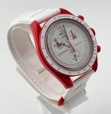 Omega x Swatch - MoonSwatch - Mission to Mars - Zonder
