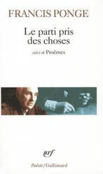 Le parti pris des choses. Douze petits ecrits. Proemes, Boeken, Taal | Frans, Verzenden, Zo goed als nieuw, Francis Ponge
