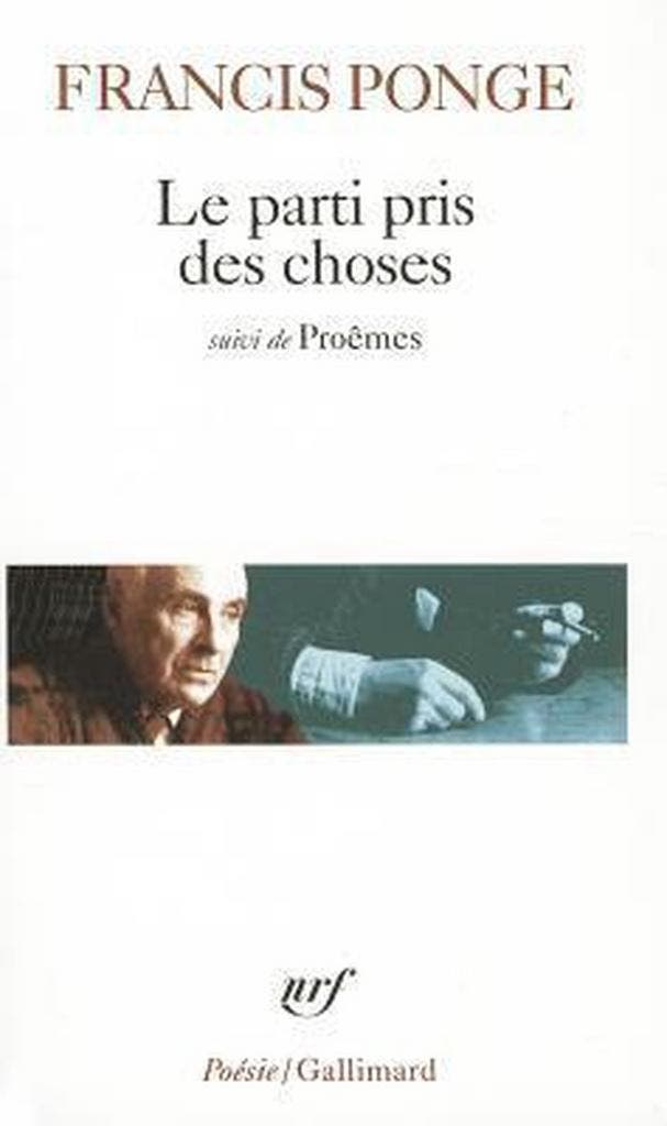 Le parti pris des choses. Douze petits ecrits. Proemes, Livres, Langue | Français, Envoi