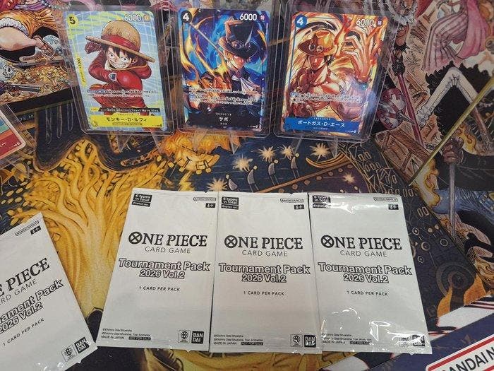 Bandai Card - One Piece - Monkey D. Luffy 6x McDonalds Promo, Hobby en Vrije tijd, Verzamelkaartspellen | Overige