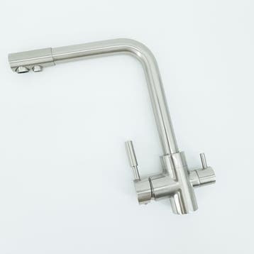 Robinet 3 en 1 A-103-STEEL SATIN, Ophalen of Verzenden, Neuf