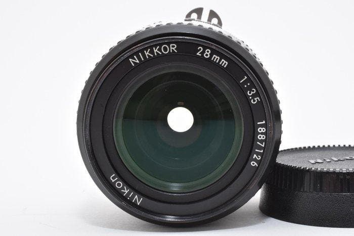Nikon Nikkor 3,5/28mm | Objectif grand-angle, TV, Hi-fi & Vidéo, Appareils photo analogiques