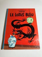 Tintin T5 - Le Lotus bleu + dédicace de Hergé - 1 Album -, Livres