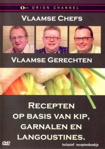 Vlaamse Chefs, Vlaamse Gerechten op DVD, Verzenden, Nieuw in verpakking