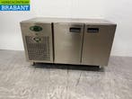 RVS Foster Koelwerkbank 2 deuren 142 cm 230V Horeca, Ophalen of Verzenden