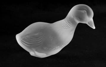 Baccarat - Sculpture, Baccarat - Scultura, Scultura Anatra