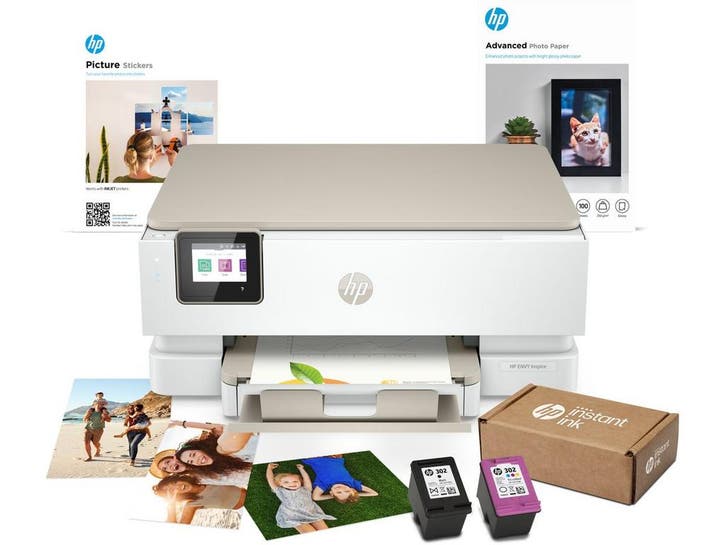 HP Envy Inspire 7220e - Creator box - Fotopapier + sticker, Computers en Software, Printers, Nieuw, Verzenden