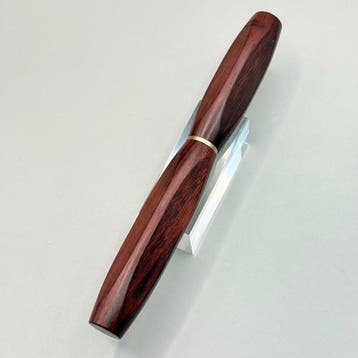 WANCHAR - World Tree Sandalwood Fountain Pen - Stainless, Nieuw