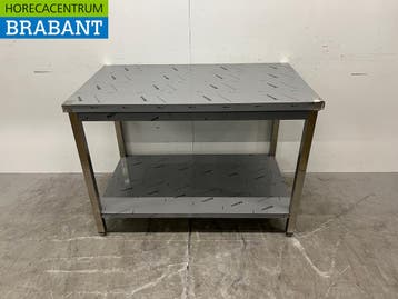 RVS Werktafel met onderschap 120 x 70 x 86 cm Horeca, Articles professionnels, Horeca | Mobilier & Aménagement, Ophalen of Verzenden