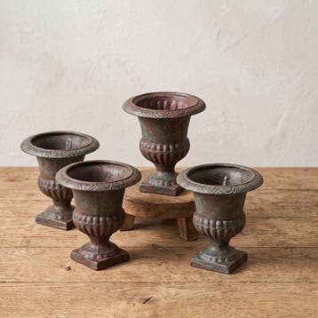 Pot de fleurs (4) - Fonte - Vase français