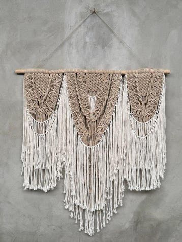 Décoration murale - NO RESERVE PRICE - Beautiful macramé