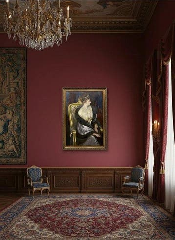 École Espagnole (c. 1950) - Victorie-Eugenie de Battenberg,, Antiek en Kunst