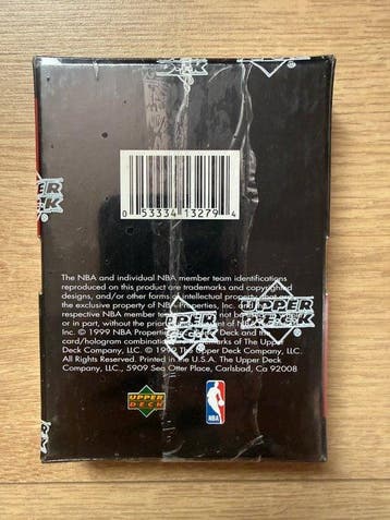 1999 Upper Deck Michael Jordan - 1 Sealed box - Excellent, Nieuw