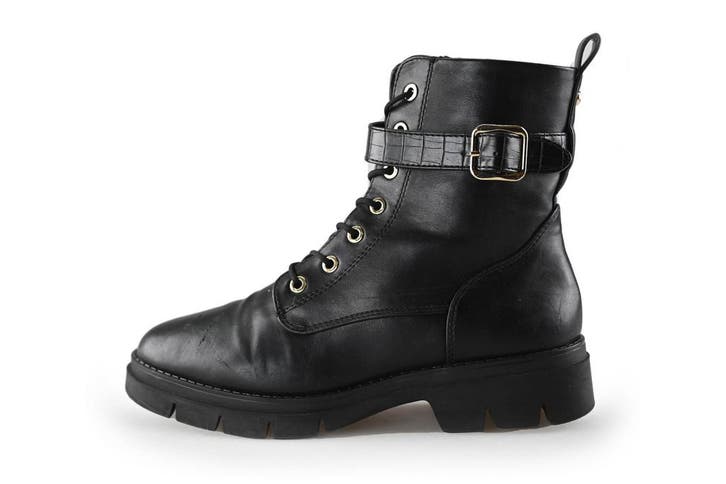 Tamaris Veterboots in maat 40 Zwart, Kleding | Dames, Schoenen, Zwart, Gedragen, Overige typen, Verzenden