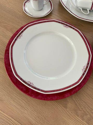 Limoges - Assiette à dîner (22) - Porcelaine, Antiquités & Art