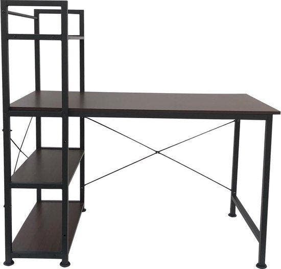 2dekans | Bureau computertafel Stoer - 3 opbergplanken -, Kleding | Heren, Overige Herenkleding, Ophalen of Verzenden