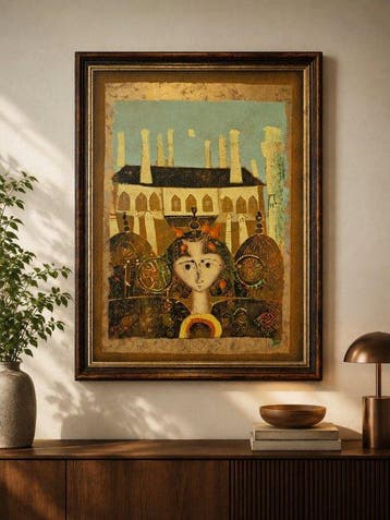 Mersad Berber (1940-2012) - Poitelj, Antiek en Kunst