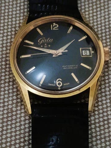 Gala - Automatic rif. 1563- 21 rubis incabloc - Zonder, Handtassen en Accessoires, Horloges | Heren, Nieuw