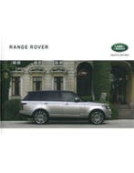 2016 RANGE ROVER HARDCOVER BROCHURE NEDERLANDS, Ophalen of Verzenden, Nieuw