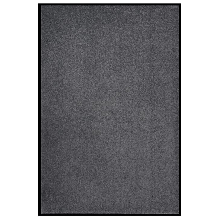 vidaXL Deurmat 80x120 cm antracietkleurig, Tuin en Terras, Deurmatten, Nieuw, Verzenden