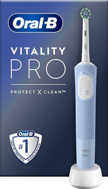 Oral-B Vitality Pro - Blauw - Elektrische Tandenborstel, Handtassen en Accessoires, Uiterlijk | Parfum, Verzenden, Nieuw