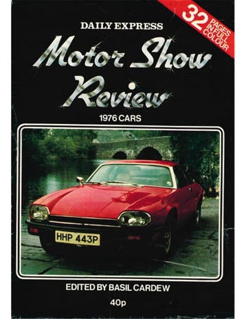 1976 Motor Show Review Jaarboek Engels, Ophalen of Verzenden, Nieuw