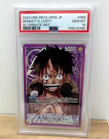 Bandai - 2 Graded card - One Piece - Monkey D. Luffy #078