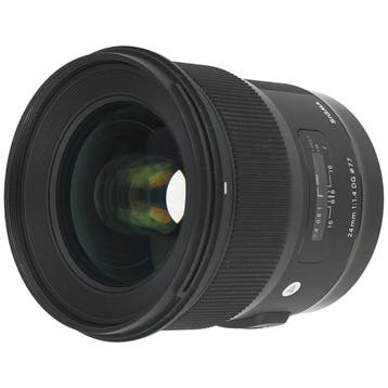 Sigma 24mm F/1.4 DG HSM ART Canon EF | Occasion, Ophalen of Verzenden