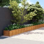 vidaXL Plantenbak verhoogd 770x50x36 cm cortenstaal, Verzenden, Nieuw