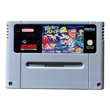 Pocky & Rocky 2 - NOE (LOSSE CASSETTE) (NINTENDO SNES), Verzenden