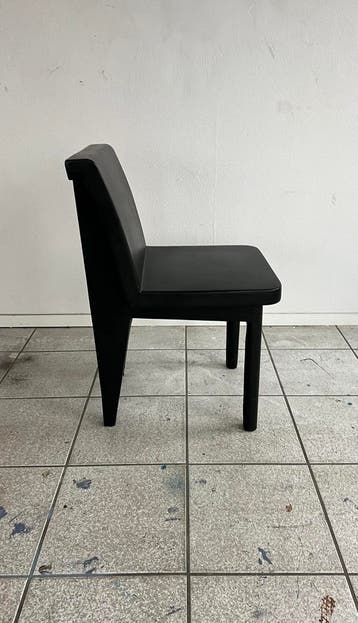 101 Copenhagen Brutus Slim Dining Chair - Coffee -, Verzenden, Gebruikt, Zwart, Scandinavisch/Modern/Brutalisme