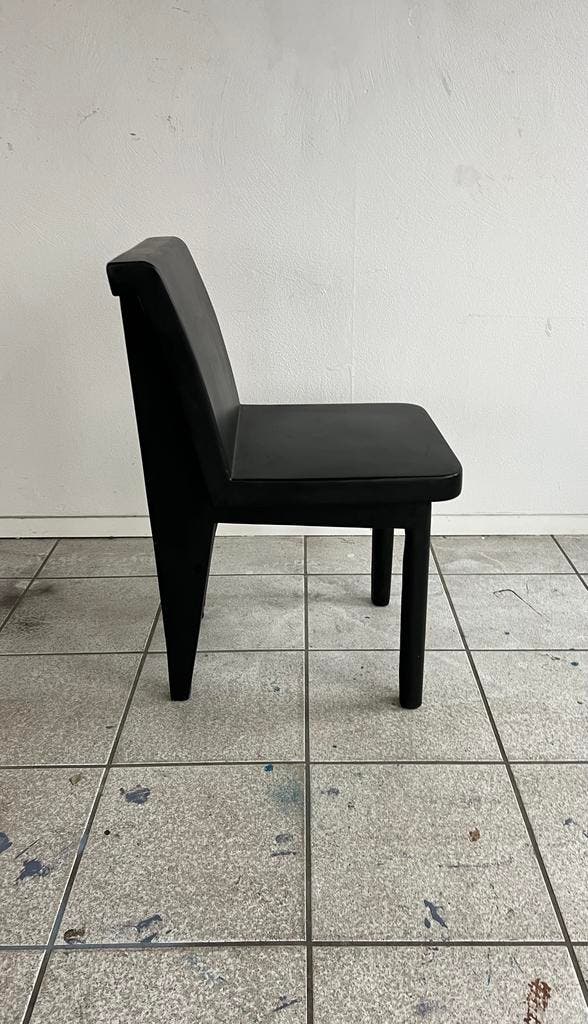 101 Copenhagen Brutus Slim Dining Chair - Coffee -, Huis en Inrichting, Stoelen, Zwart, Gebruikt, Verzenden