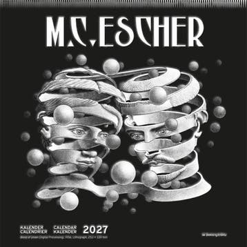 M.C. Escher maandkalender 2027, Ophalen of Verzenden, Nieuw in verpakking