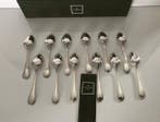 Christofle - Lepel - Set van 12 koffielepels model Spatour -