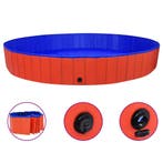vidaXL Hondenzwembad inklapbaar 300x40 cm PVC rood, Verzenden, Nieuw