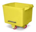 Geïsoleerde vleeskar ldpe 200 liter 4 rubberen wielen, Ophalen of Verzenden