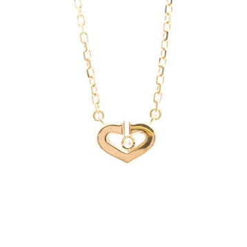 Cartier - Collier avec pendentif or rose, Handtassen en Accessoires, Antieke sieraden