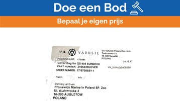 Bieden: Quicksilver Cover Bag for QS805 Sundeck, Ophalen of Verzenden