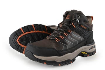 Skechers Veterboots in maat 43 Bruin, Bruin, Verzenden, Boots, Zo goed als nieuw