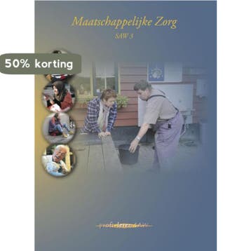 Maatschappelijke Zorg SAW 3 9789085241515 Eduactief, Verzenden, Gelezen, Edu'actief
