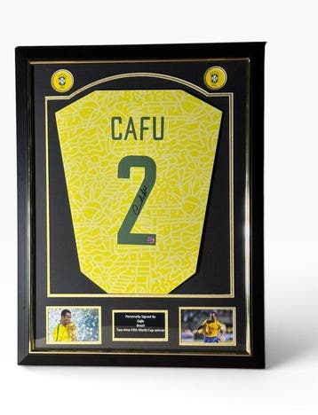 Brazil - Wereldkampioenschap Voetbal - Cafú - Premium Frame