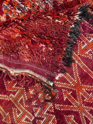 Tapis en laine berbère de Boujad, Maroc - Tapis - 330 cm -, Maison & Meubles