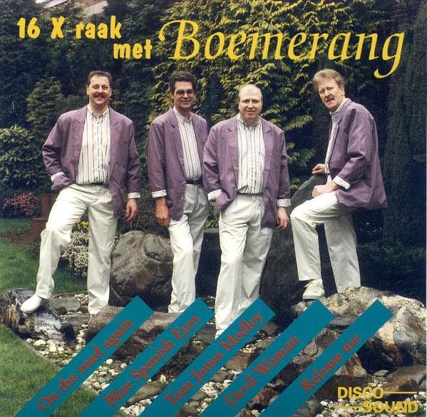 Boemerang - 16 X Raak Met Boemerang, Cd's en Dvd's, Cd's | Pop, Gebruikt, Verzenden