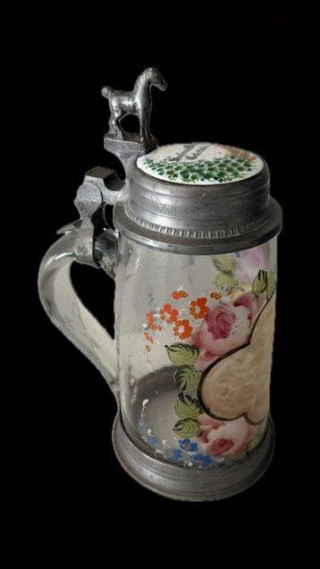Bierpul - Kristal - Huwelijksbeker 1830 Bieder