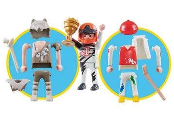 Playmobil Multi Play holbewoner coureur schilder (folieverpa, Collections, Verzenden