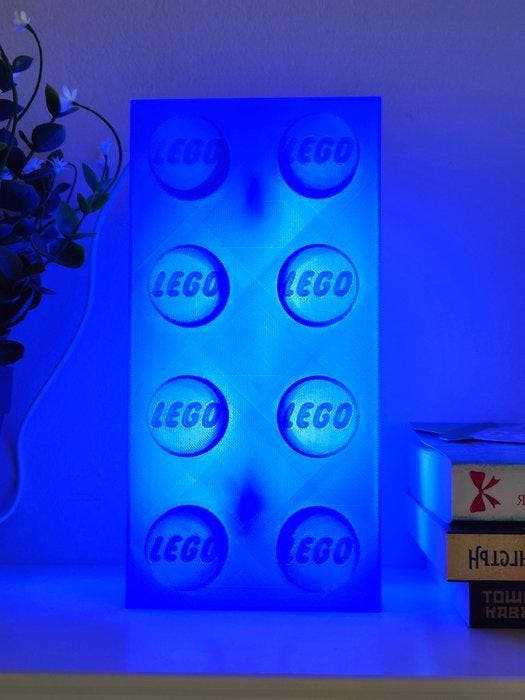 LEGO Custom Item - Lighted LEGO Style 2x4 Brick, Enfants & Bébés, Jouets | Duplo & Lego