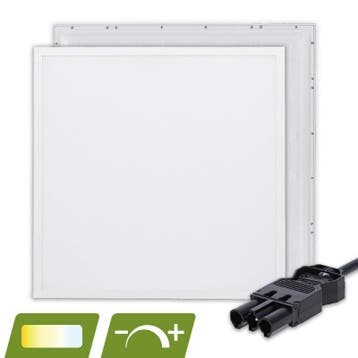 BACK-LIT LED PANEEL | EUROPA | 62X62CM | 30W | DIMBAAR | CC, Verzenden, Nieuw in verpakking